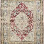 ANTIQUE SILK TABRIZ