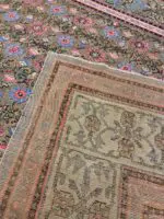 ANTIQUE SILK & METAL KASHGAR - Image 4