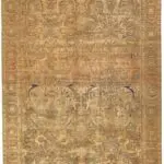 17TH CENTURY SILK & METAL POLONAISE CARPET
