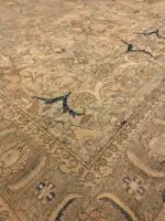17TH CENTURY SILK & METAL POLONAISE CARPET - Image 3