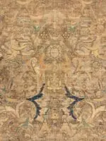 17TH CENTURY SILK & METAL POLONAISE CARPET - Image 4