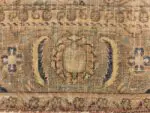 17TH CENTURY SILK & METAL POLONAISE CARPET - Image 6