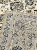 ANTIQUE IVORY KASHAN W/ SILK - Image 4