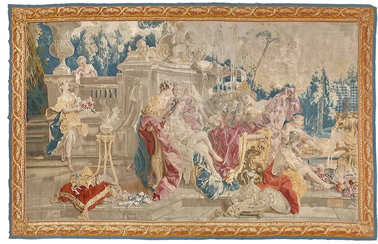 0020533_19th-century-french-tapestry 19TH CENTURY FRENCH TAPESTRY - Image 1