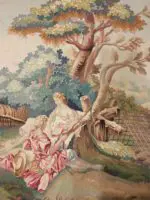 19TH CENTURY FRENCH TAPESTRY - Image 3