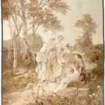19TH CENTURY FRENCH TAPESTRY