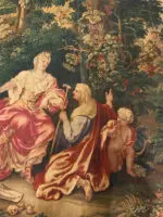 18TH CENTURY FRENCH TAPESTRY - Image 2