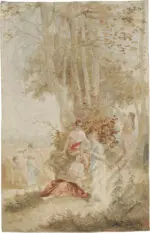 19TH CENTURY FRENCH TAPESTRY