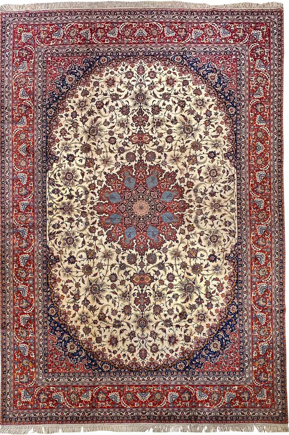 0021460_old-isfahan-w-silk OLD ISFAHAN W/ SILK - Image 1