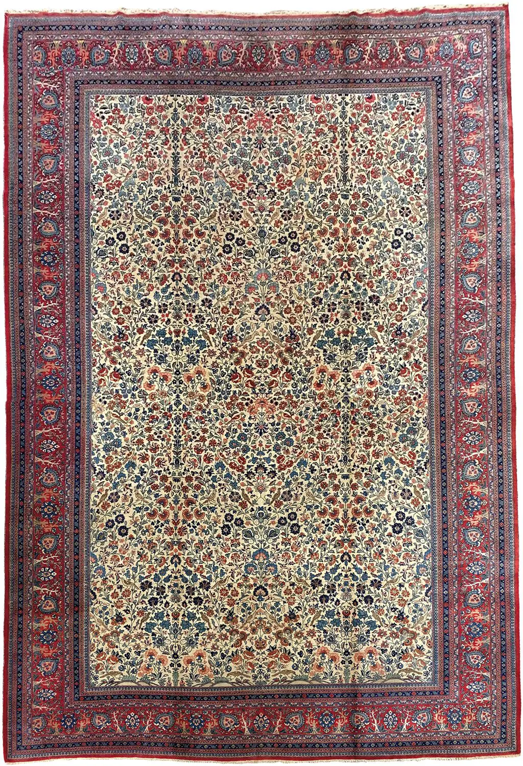 0021477_antique-dabir-kashan ANTIQUE DABIR KASHAN - Image 1