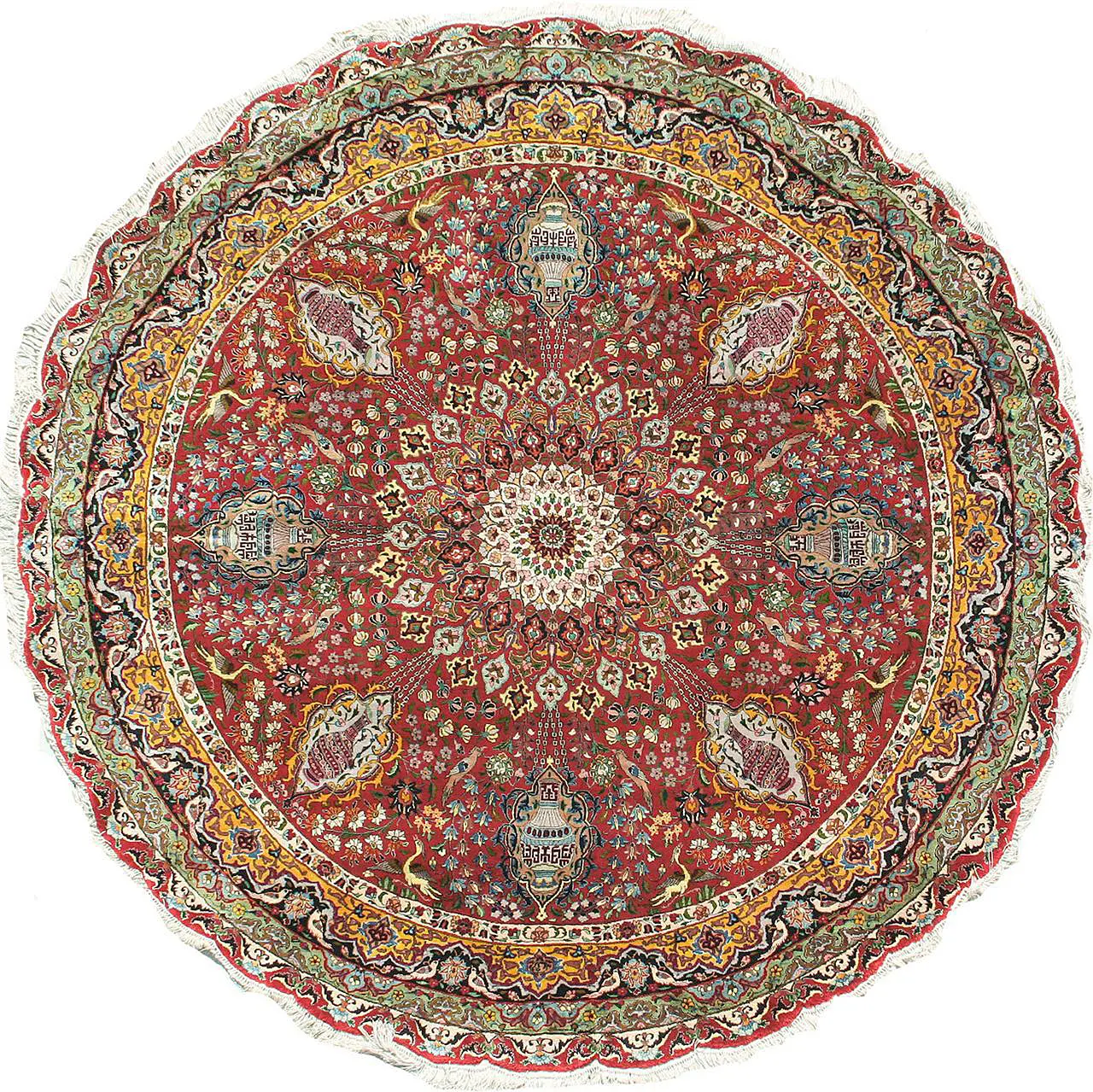 0022452_old-silk-tabriz OLD SILK TABRIZ - Image 1